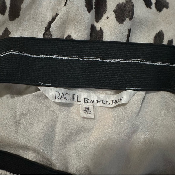 Rachel Roy Women’s Medium Strapless Animal Print Dress Leopard Print Y2K - Picture 7 of 7